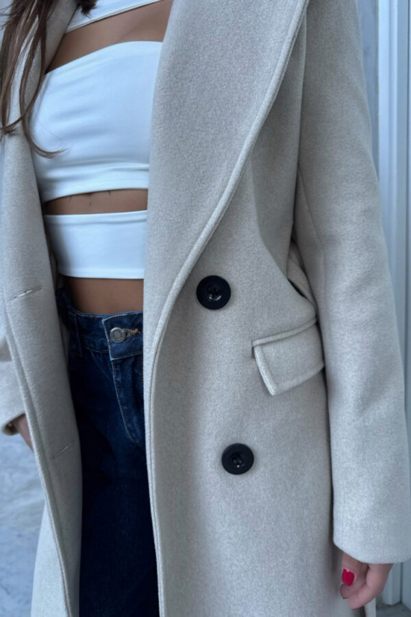 Wool Trench Coat - Image 3