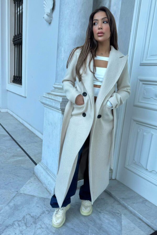 Wool Trench Coat - Image 4