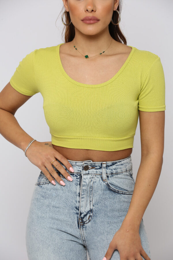 Rib Knit Top - Image 9