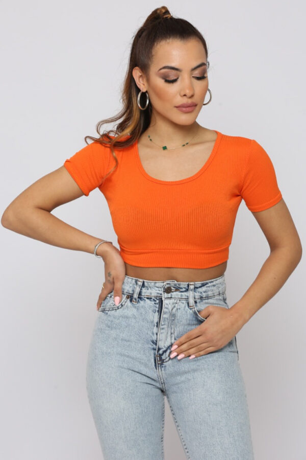 Rib Knit Top - Image 8