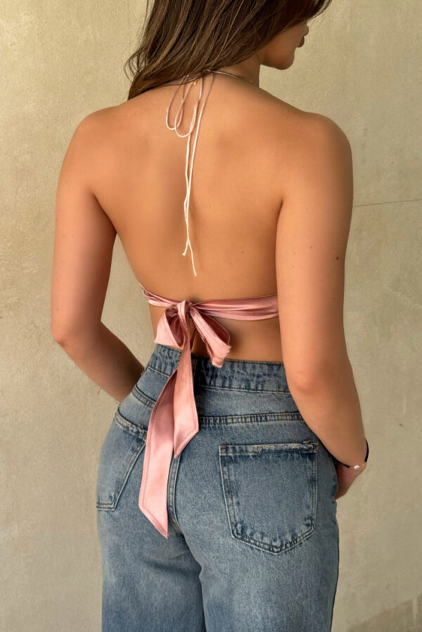 Hailey Satin Top - Image 2