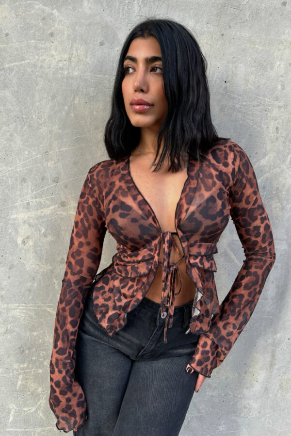 Leopard Top