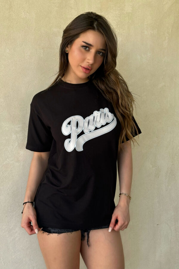 Paris Oversized Tee - Image 4