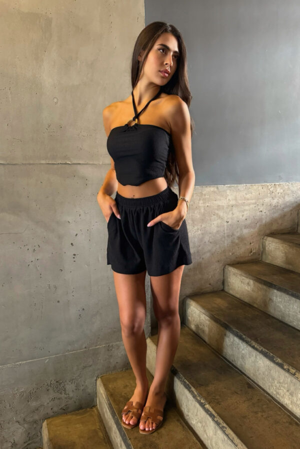 Loana Linen Shorts - Image 4