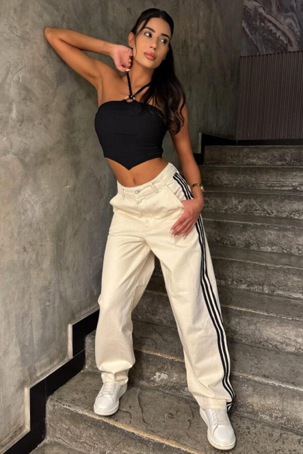 Striped Jeans